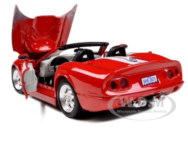 DESCRIPTIONS Brand new 124 scale diecast 1999 Shelby Series 1 Red 