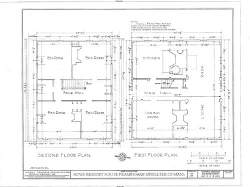 Dutch Colonial house plans, detailed blueprints, traditional New 
