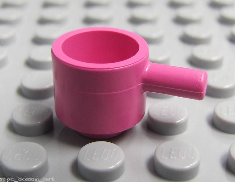 NEW Lego Utensil PINK COOKING POT Pan for minifig food  