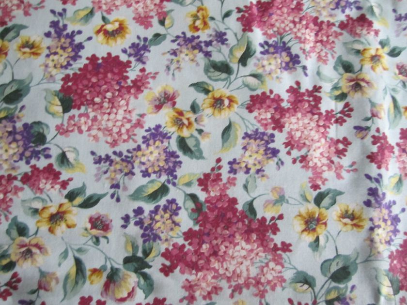 Classic Cottons/FCI Floral 100% Cotton NEW Flowers  