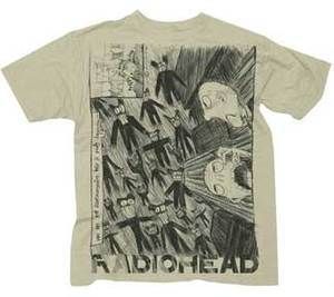 RADIOHEAD Scribble S M L XL XXL t Shirt NEW W.A.S.T.E.  