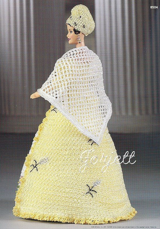 Dolly Madison, First Ladies of America crochet pattern  