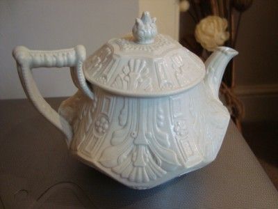 STYLISH WEDGWOOD DRABWARE TEAPOT c1820 8 MINT CONDITION, EXQUISITELY 