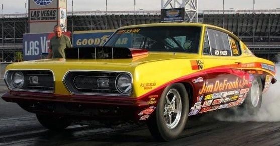    Super Stock 68 Hemi Cuda RICK HOUSER NHRA Drag Slixx #7169  