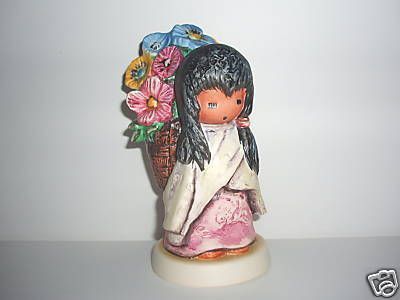 GOEBEL DeGRAZIA FLOWER GIRLFIGURINE EXCELLENT VINTAGE  