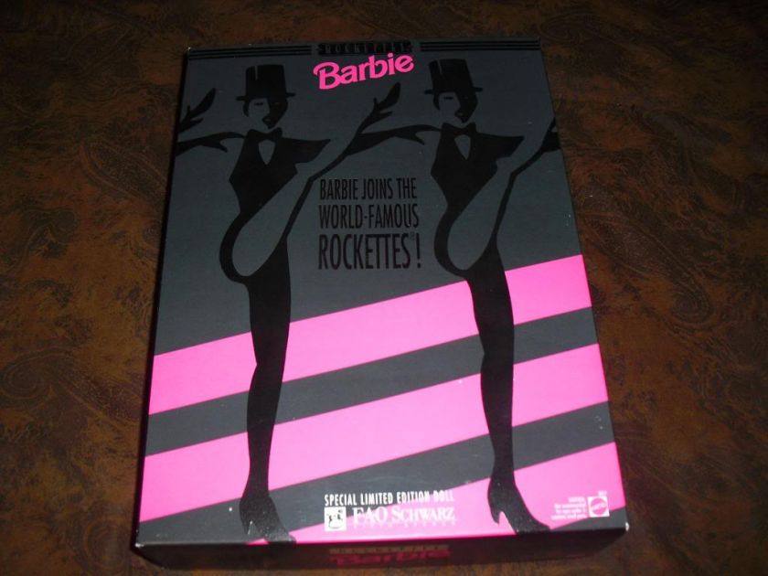 Rockettes Barbie Doll FAO Schwarz Special Limited Edition Doll MIB 