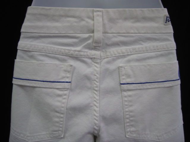 CITIZENS OF HUMANITY White Denim Bermuda Shorts Sz 30  