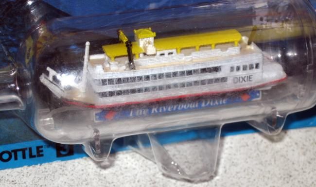 Micro Machines Ship In A Bottle THE RIVERBOAT DIXIE MIP  