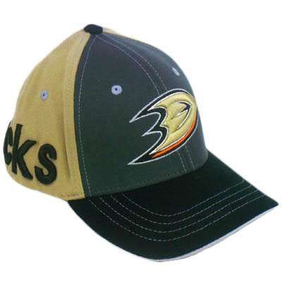 NHL LNH MIGHTY DUCKS ANAHEIM ZEPHYR SM FLEX FIT HAT CAP  