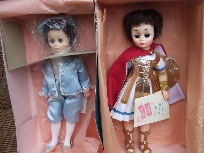 Lot of 2 Madame Alexander Blue Boy Marc Anthony New MIB  