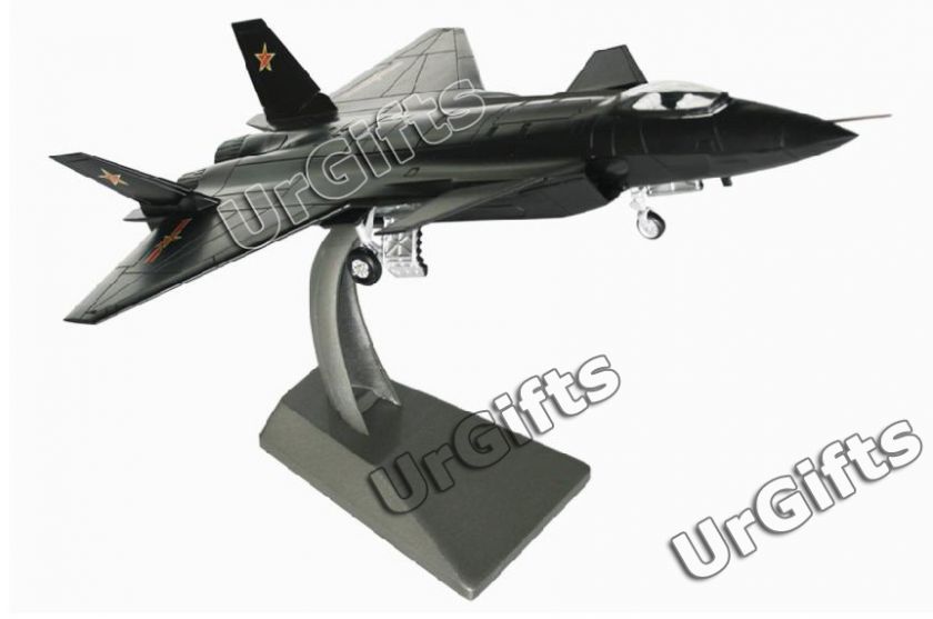 20 China J20 Stealth Combat Fighter Plane Aircraft 1/72 Model Metal 