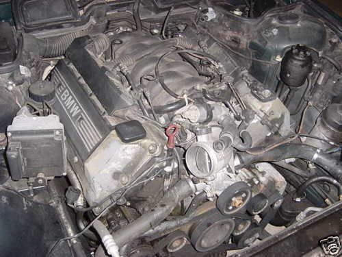 BMW E38 540i 740i 740iL 96 97 Complete engine V8 M62  