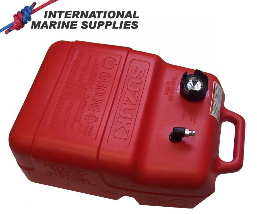 SUZUKI OUTBOARD FUEL TANK 25 LITRE GENUINE PLASTIC BOAT PORTABLE 