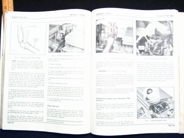 1977 GM Detroit Diesel V 71 V71 Engine Operators Manual  