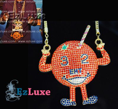 OJ DA JUICEMAN Juice Man HipHop Pendant Necklace 32 ENT  