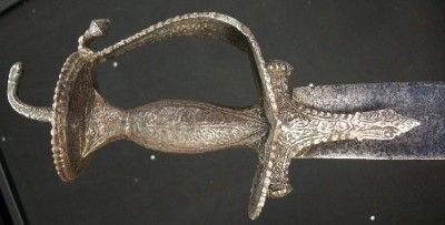 Stunning Indo Persian Tegha Firangi khanda sword  