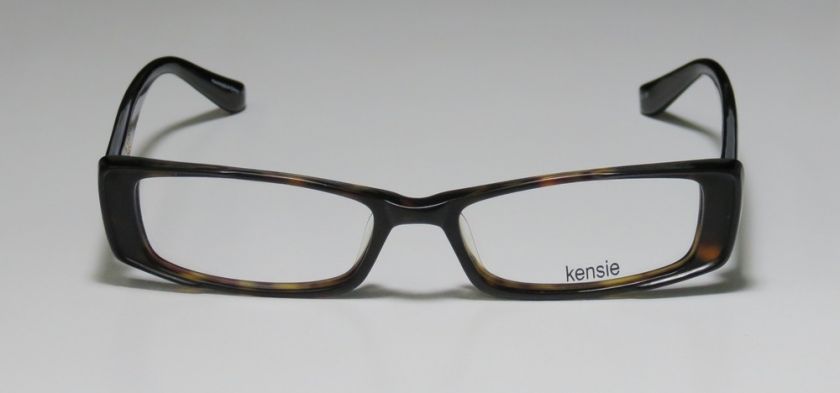 NEW KENSIE LURE 50 16 135 ELEGANT RX DARK TORTOISE EYEGLASS/GLASSES 