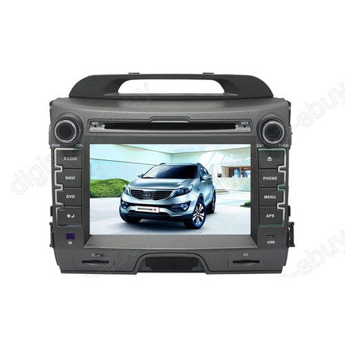 Car DVD Player GPS Navigation for KIA Sportage 2010 2011 + Free GPS 