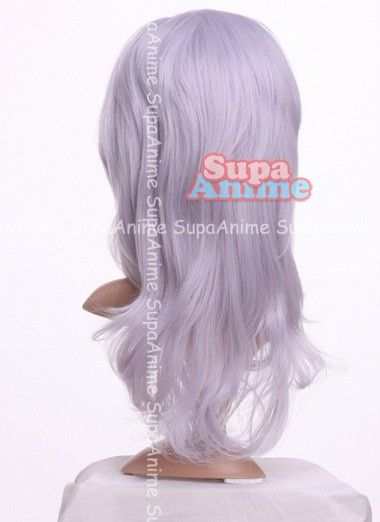 Cosplay Wig 65cm Light Silver final fantasy kuja★  