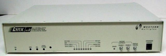 WESTERN MULTIPLEX LYNX SC2 SPREAD SPECTRUM 2.4GHZ DIGITAL RA  