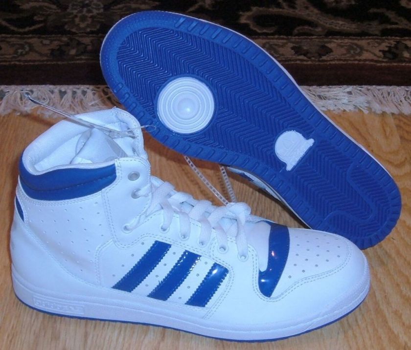 NEW ADIDAS DECADE HI White ORIGINALS Mens 9 Retro  