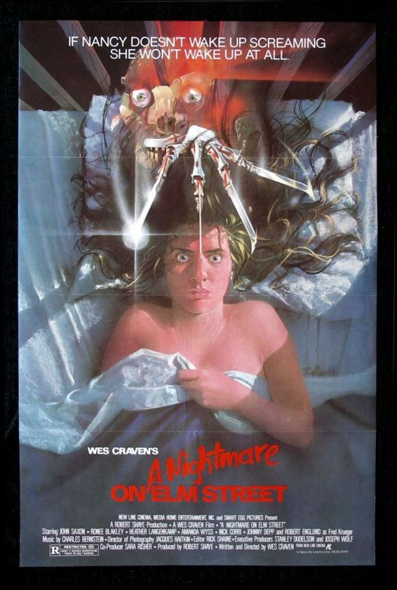 NIGHTMARE ON ELM STREET * CINEMASTERPIECES 1SH ORIGINAL MOVIE POSTER 