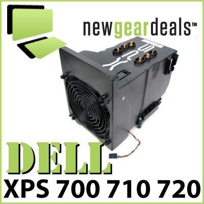 Dell XPS 700/710/720 PC CPU Fan/Heatsink/Shroud   TJ258  