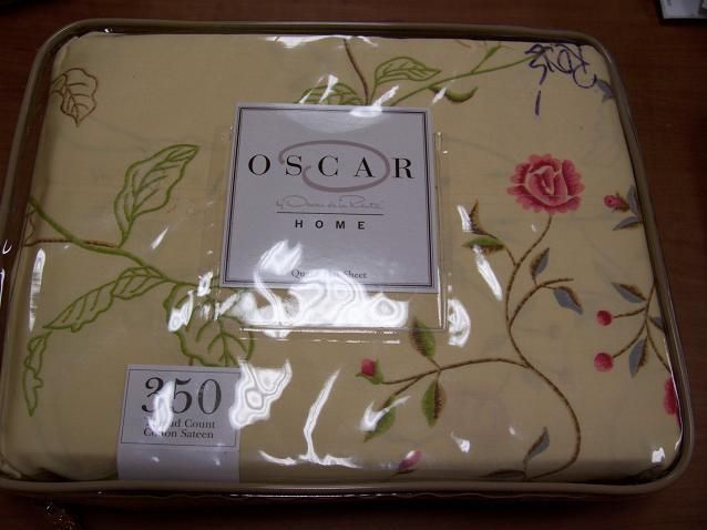 OSCAR DE LA RENTA Assorted SHEETS or PILLOWCASES 350TC  