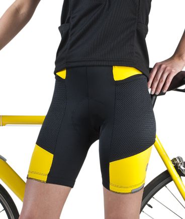 Womens Gel Padded Cycling Short Touring Bike Shorts  