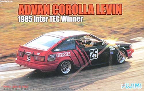 Fujimi GpA 4 Corolla LEVIN (AE86) ADVAN 1/24 scale kit  