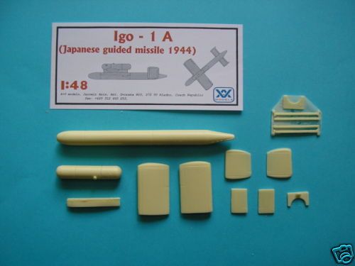 Igo   1A Missile 1944 Resin 1/48 A+V Models  