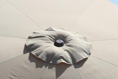 Premium Outdoor Patio Crank/Tilt Umbrella   Desert Sage  