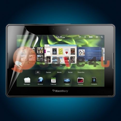 Blackberry Playbook Anti Glare Matt Screen Protector x3  