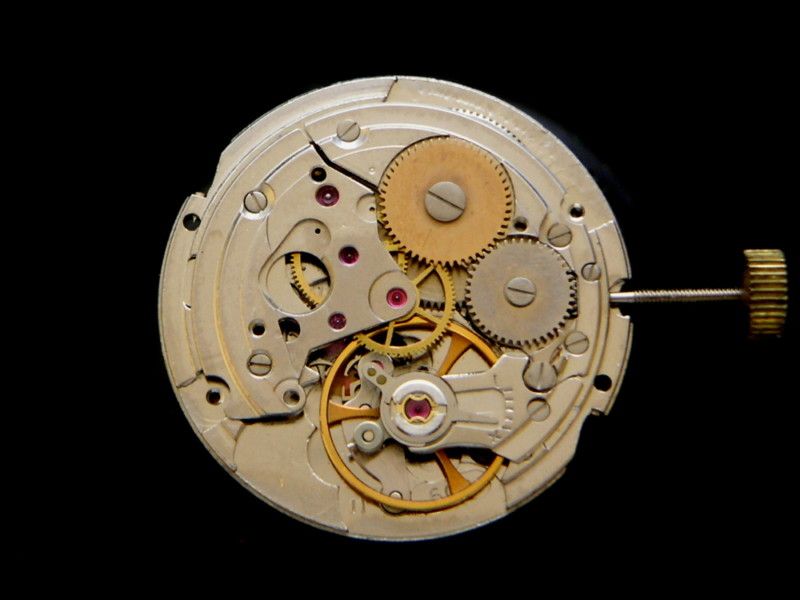 Vintage Watch Movement MOVADO 608 Caliber Parts  