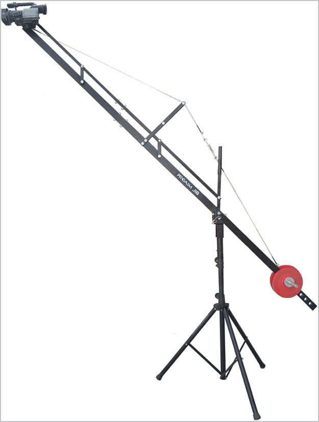 PROAIM 12ft JIB & Jr.Pan tilt head Production Package  