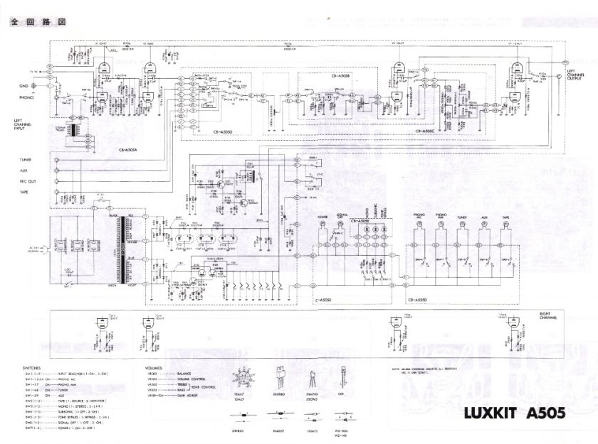 LUXMAN LUXKIT A505 TUBE PREAMP SUPER RARE  