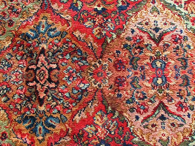   Older KARASTAN Panel Kerman #717 Oriental Wool Rug 6x9 rr1118  