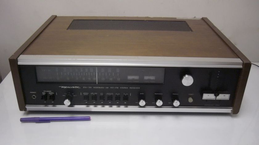 1970s* Realistic STA 120 AM/FM STEREO RECEIVER   Works  
