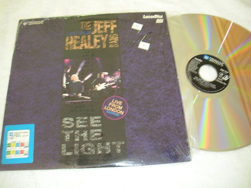 JEFF HEALEY BAND See The Light Live London LASERDISC LD  