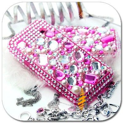 BLING Rhinestone Hard Case Tmobile Samsung Galaxy S 4G  