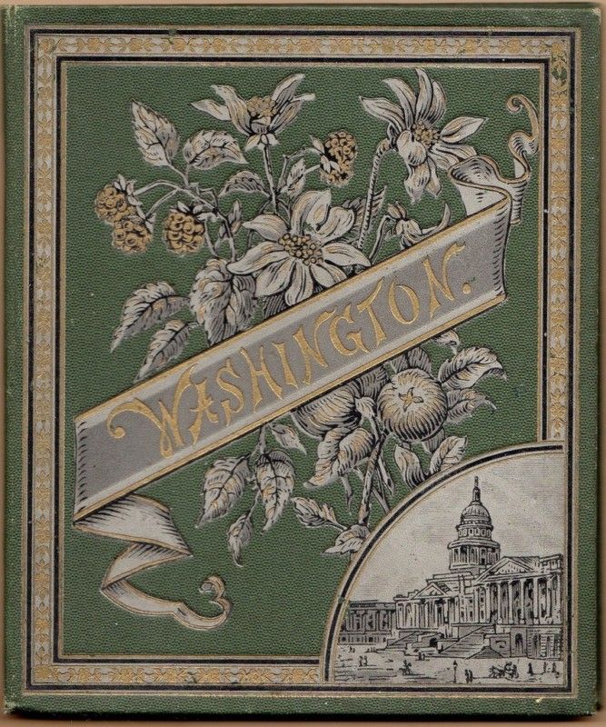 30 Engraved Views of Washington DC in Hardcover Booklet  