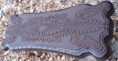 New Greek Scroll Concrete Bench Mold  