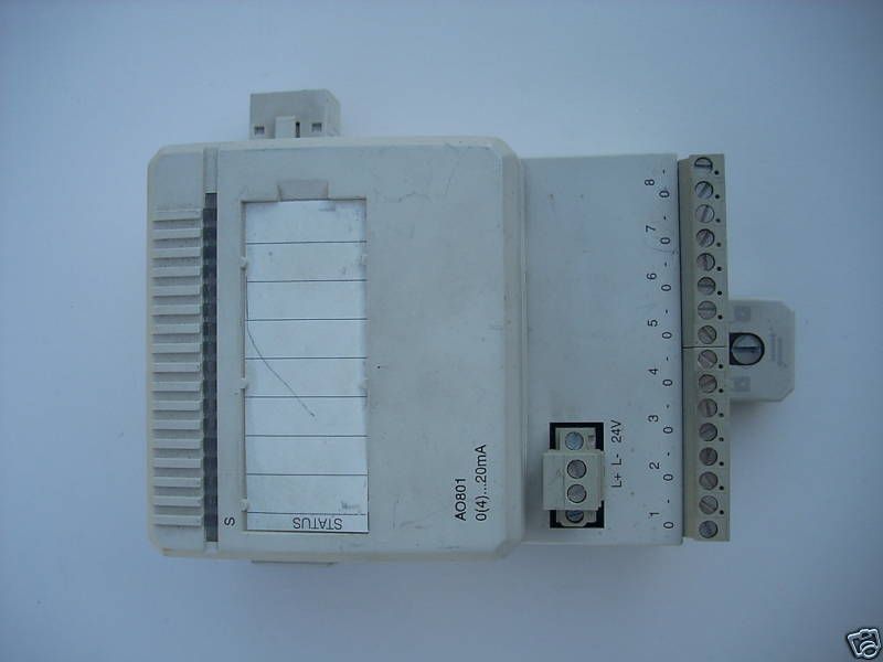 ABB 3BSE020514R1 AO801 PLC, MODULE, 4 20 MA OUTPUT  