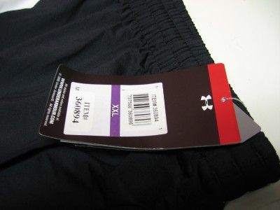 UNDER ARMOUR HEAT GEAR LACROSSE SHORTS BLK XXL NEW 20  