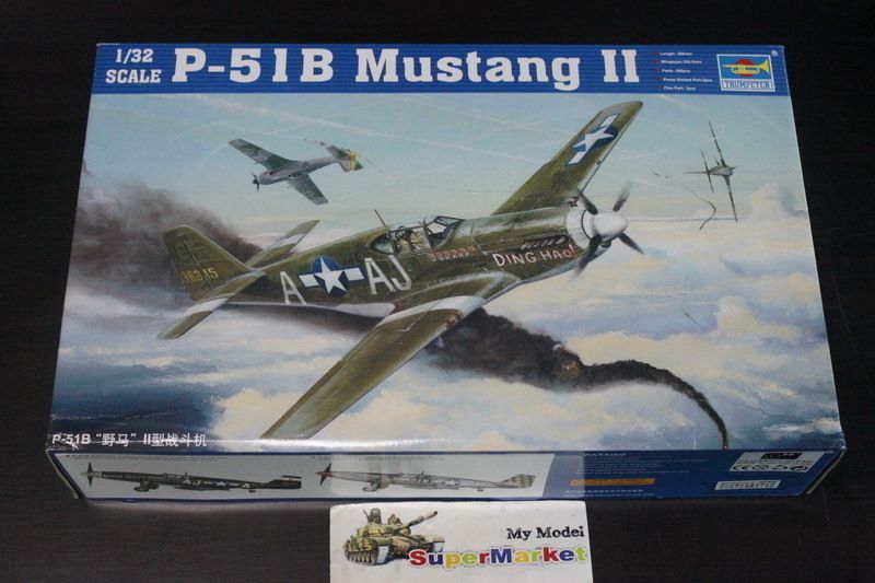 Trumpeter 1/32 02274 P 51 B Mustang Ⅱ  