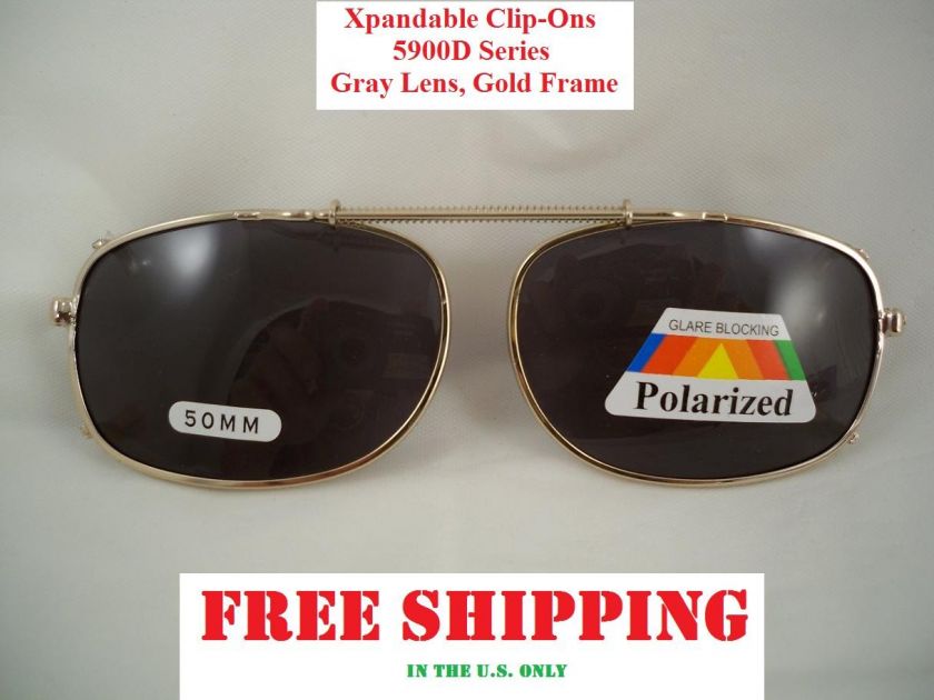 XPANDABLE CLIP ON POLARIZED UV400 SUNGLASSES 5900  