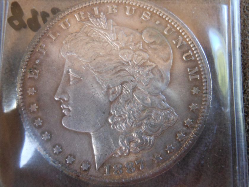 1887 S Morgan Dollar   