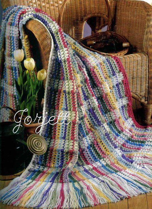 Big Book of Scrap Crochet Afghans crochet patterns  