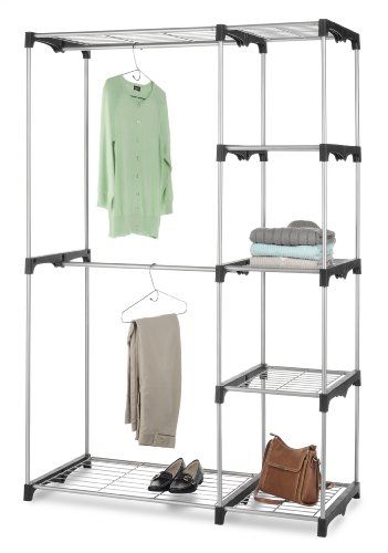 Whitmor Double Rod Closet Organizer 038861079040  