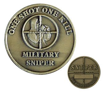 Sniper Challenge Coin  